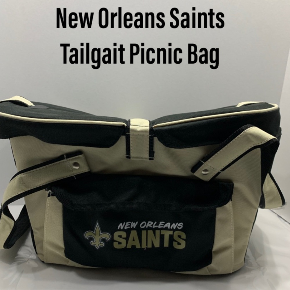 NFL New Orleans Saints Tailgate Picnic Bag